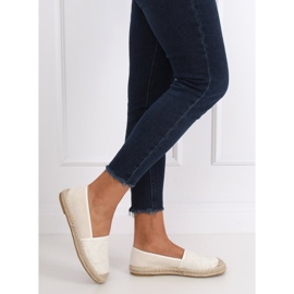 Beige espadrilles til kvinder BB29 Beige II Type