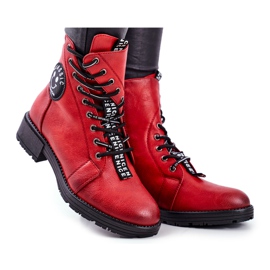 Vinceza Damestøvler Warm Red Aspen rød