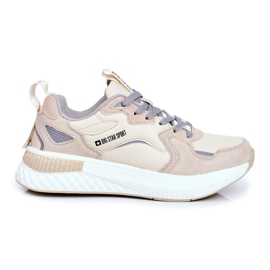 Sportssko til mænd Big Star Beige GG174465 grå