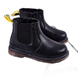 Børn Jodhpur støvler Big Star Black GG374080 sort