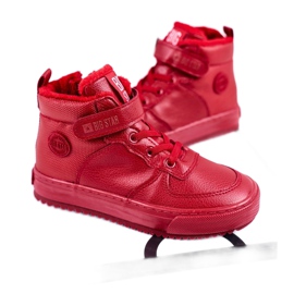 Børnesko Sneakers Big Star Warm Red GG374042 rød