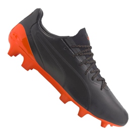 Fodboldsko Puma King Platinum Fg / Ag M 105606-04 sort sort