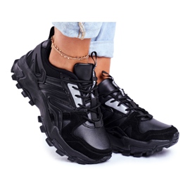Kvinders sportssko Sneakers Big Star Black GG274981 sort