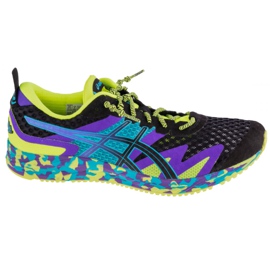 Asics Gel-Noosa Tri 12 M 1011A673-003 sort violet blå grøn