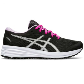 Asics Patriot 12 W 1012A705 002 løbesko sort lyserød