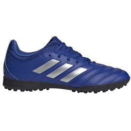 Adidas Copa 20.3 Tf Jr EH0915 fodboldstøvler blå blå