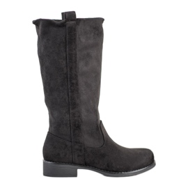 Seastar Slip-on ruskind støvler sort