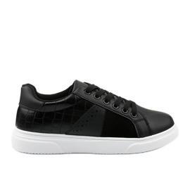 Sorte stilfulde kvinders sneakers BK928