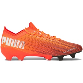 Fodboldstøvler Puma Ultra 1.1 Fg Ag M 106044 01 flerfarvet orange