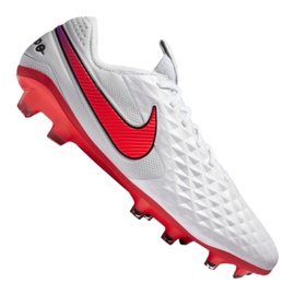 Nike Legend 8 Elite Fg M AT5293-163 fodboldstøvler flerfarvet hvid