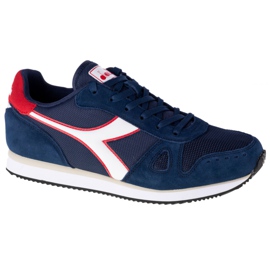 Sko Diadora Simple Run M 101-173745-01-C8815 sort marine blå
