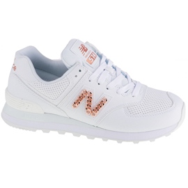 Mikasa New Balance W WL574HNE sko hvid