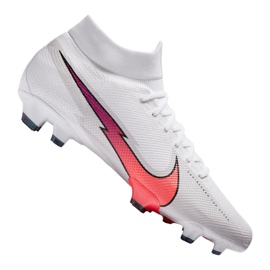 Nike Superfly 7 Pro Fg M AT5382-163 fodboldstøvler flerfarvet hvid