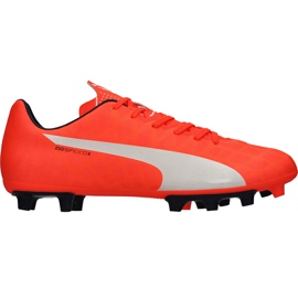 Fodboldstøvler Puma Evo Speed ​​5.4 Fg 103286 01 flerfarvet rød