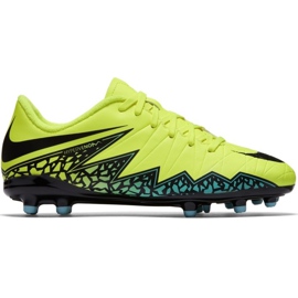 Nike Hypervenom Phelon Ii Fg Jr 744943 703 fodboldsko gul