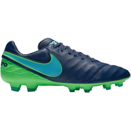 Nike Tiempo Legacy Ii Fg 819218 443 fodboldsko marine blå