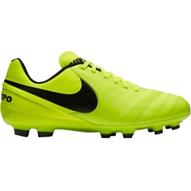 Nike Tiempo Legend Vi Fg Jr 819186 707 fodboldsko gul