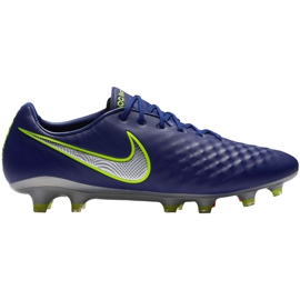 Nike Magista Opus Ii Fg 843813 409 fodboldsko marine blå