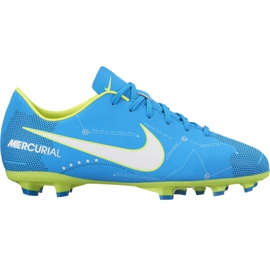 Nike Mercurial Victory 6 Neymar Fg Jr 921488 400 fodboldsko blå blå
