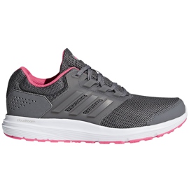 Løbesko til kvinder adidas Galaxy 4 W CP8837 lyserød grå