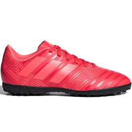 Adidas Nemeziz Tango 17.4 Tf Jr CP9215 fodboldstøvler flerfarvet rød