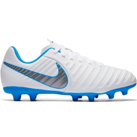 Nike Tiempo Legend 7 Club Fg Jr AH7255 107 fodboldsko flerfarvet hvid