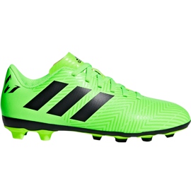 Adidas Nemeziz Messi 18.4 FxG Jr DB2371 fodboldstøvler grøn