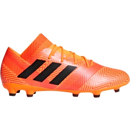 Adidas Nemeziz 18.2 Fg DA9580 fodboldstøvler flerfarvet orange