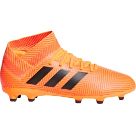 Adidas Nemeziz 18.3 Fg Jr DB2352 fodboldstøvler flerfarvet orange