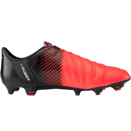 Fodboldstøvler Puma evoPower 1.3 Lth Fg 103850 01 flerfarvet orange