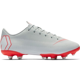 Nike Mercurial Vapor 12 Academy Mg Jr AH7347 060 fodboldsko flerfarvet sølv