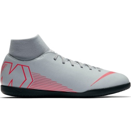 Nike Mercurial Superfly X 6 Club Ic AH7371 060 fodboldsko flerfarvet grå