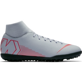 Nike Mercurial Superfly X 6 Club Tf AH7372 060 fodboldsko grå grå