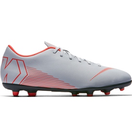Nike Mercurial Vapor 12 Club Mg AH7378 060 fodboldsko flerfarvet grå
