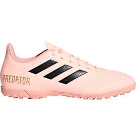 Adidas Predator Tango 18.4 Tf DB2142 fodboldstøvler flerfarvet lyserød