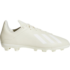 Adidas X 18.4 FxG Jr DB2421 fodboldstøvler flerfarvet beige