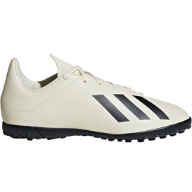 Adidas X Tango 18.4 Tf Jr DB2436 fodboldstøvler flerfarvet beige
