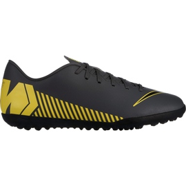 Nike Mercurial Vapor X 12 Club Tf AH7386 070 fodboldsko flerfarvet grå