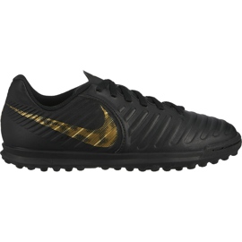Nike Tiempo Legend 7 Club Tf Jr AH7261 077 fodboldsko flerfarvet sort