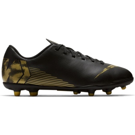 Nike Mercurial Vapor 12 Club Mg Jr AH7350 077 fodboldsko flerfarvet sort