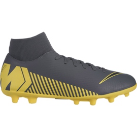 Nike Mercurial Superfly 6 Club Mg AH7363 070 fodboldsko sort sort
