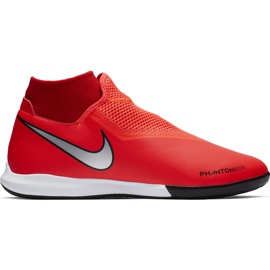 Nike Phantom Vsn Academy Df Ic AO3267 600 fodboldsko flerfarvet rød