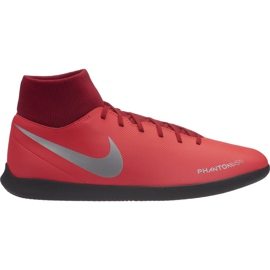 Nike Phantom Vsn Club Df Ic AO3271 600 fodboldsko flerfarvet rød