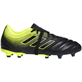 Adidas Copa Gloro 19.2 Fg fodboldsko sort gul BB8089