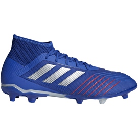 Fodboldstøvler adidas Predator 19.2 Fg blå BB8111 flerfarvet