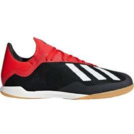 Adidas X 18.3 I BB9391 fodboldstøvler flerfarvet sort