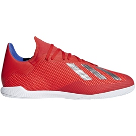 Adidas X 18.3 I røde fodboldsko BB9392 flerfarvet
