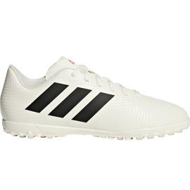 Adidas Nemeziz 18.4 Tf Jr CM8523 fodboldstøvler flerfarvet hvid