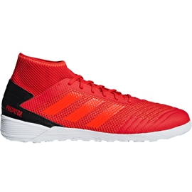 Adidas Predator Tango 19.3 I D97965 fodboldstøvler flerfarvet rød