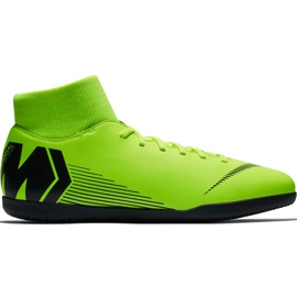 Nike Mercurial Superfly X 6 Club Ic AH7371 701 fodboldsko flerfarvet grøn